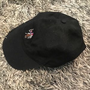 US polo Association black medium cap (40C)